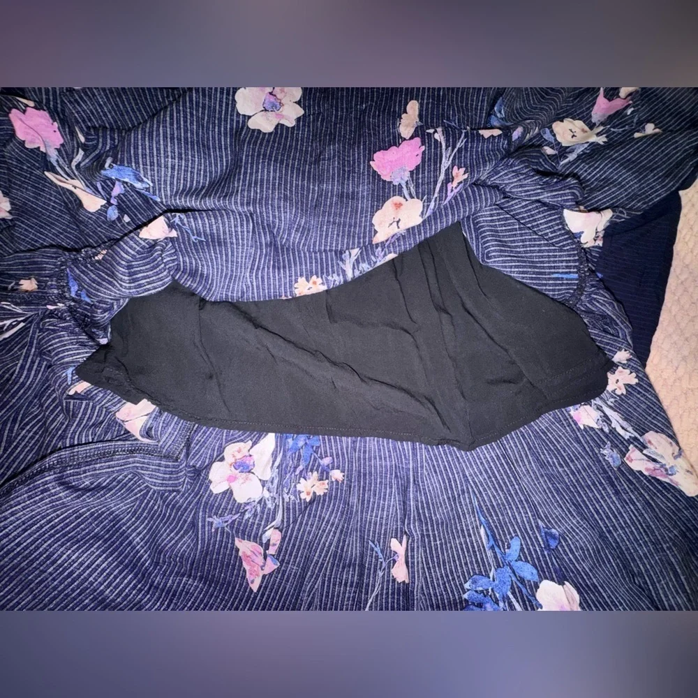 Free People Rosie Posie Floral Print Midi Dress – Size M strapless no straps
